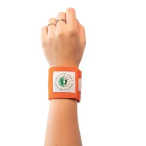 Earthing strap for hand, foot, elbow, 15-25cm