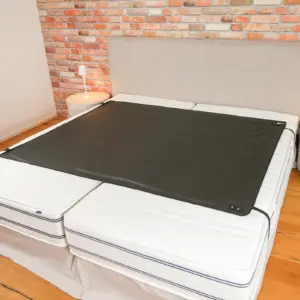 Earthing mattress topper (earthing cover, grounding molleton)