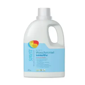 Waschmittel sensitiv für die schonende Reinigung von Erdungs Fixleintüchern aus versilbertem Stoff