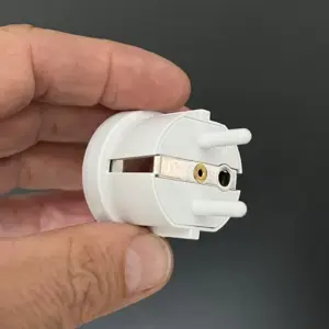 Euro-Erdungsstecker mit Doppelanschluss für Erdungsprodukte