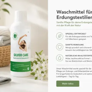 Lessive Sensitive pour produits de mise à la terre et textiles argentés